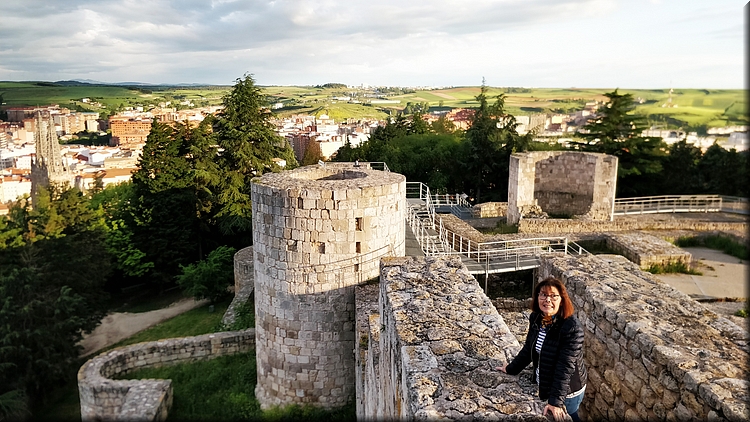 092 Rosa en el Castillo de Burgos.jpg